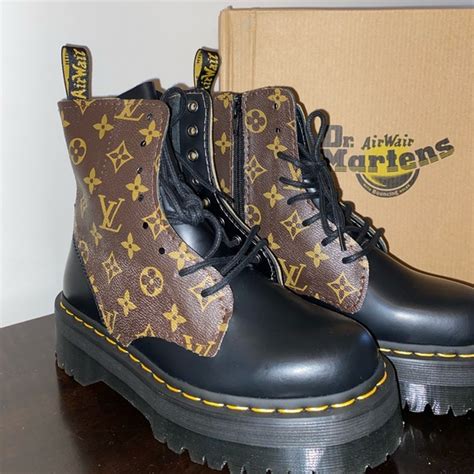 Dr. Martens x Louis Vuitton Platform Jadon Boots